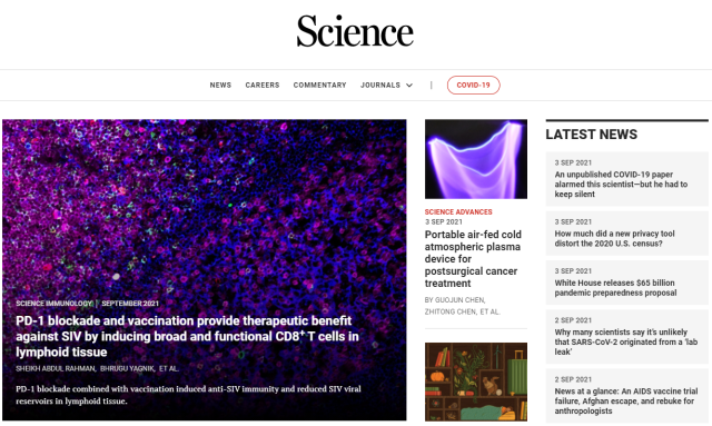 《科学》子刊发文，开发新型便携式等离子体装置用于肿瘤的术后治疗